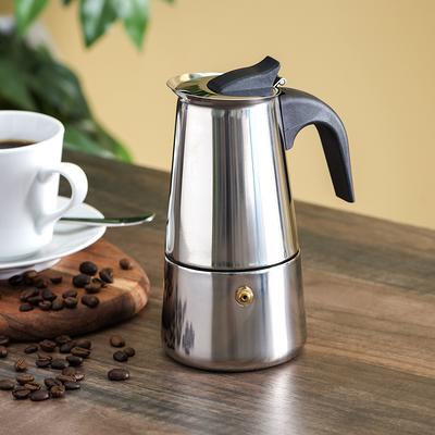 London Sip 6-Cup Stainless Steel Espresso Maker ,Copper