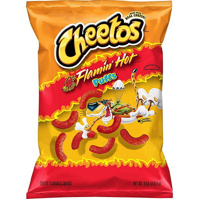 Chesters Flamin' Hot Fries, 1.75 oz bags (Pack of 8)