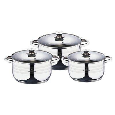 17-Piece Kitchen Cookware Set Emerald Collection - Berlinger Haus US