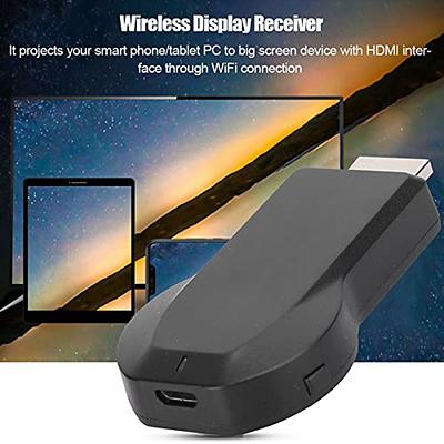  Miracast Dongle,Wireless HDMI Display Dongle Adapter, Screen  Mirroring Adapter for i-Phone, i-Pad, Android, Tablet, Laptop, Window to  HDTV/Monitor/Projector, Compatible Miracast, Air Play, DLNA : Electronics