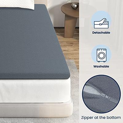 Bodipedic Essentials 3 Inch Memory Foam Mattress Topper, Gel Infused  Mattress Topper, Cooling Circular-Knit Cover Included, CertiPUR-US  Certified Foam, White - Yahoo Shopping