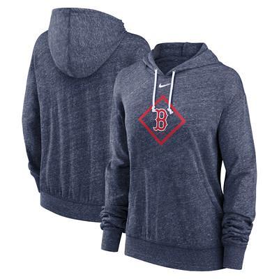 Boston Red Sox Antigua Flier Bunker Pullover Sweatshirt - Navy