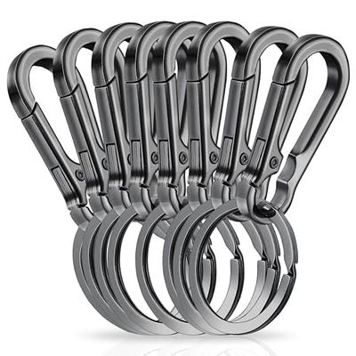 8 Pack Key Clip Key Ring - Carabiner Metal Keychain Clip - Key Chains Clips  - Keyring Holder Organizer, Keychains Rings Finder - Car Keys Keychain for  Men and Women - Yahoo Shopping
