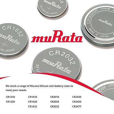 Renata CR2016 Battery 3V Lithium Coin Cell (1 pc.)