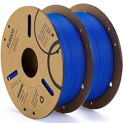 ELEGOO PLA Filament 1.75mm Dark Blue 2KG, 3D Printer Filament Dimensional  Accuracy +/- 0.02mm, 2 Pack 1kg Cardboard Spool(2.2lbs) 3D Printing Filament  Fits for Most FDM 3D Printers - Yahoo Shopping
