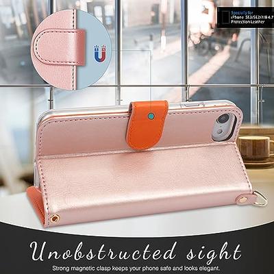 iPhone SE 2 / 3 Gen Leather Wallet Case Cover Card Holder for