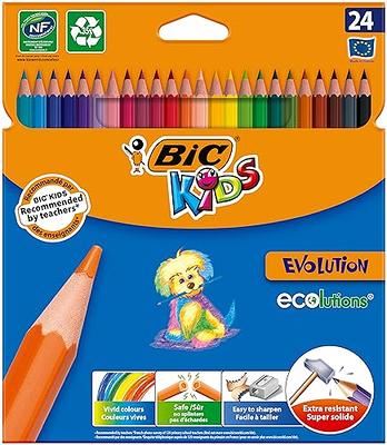 BIC Kids Evolution ECOlutions Colouring Pencils 24 Pack