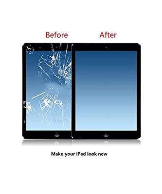 Touch Screen Digitizer for iPad 7 2019 7th Gen 10.2 A2197 A2198 A2200  Front Glass Replacement with Pre-Installed Adhesive (Without Home  Button,not