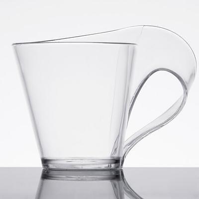 Fineline Tiny Temptations 6404-CL 4 oz. Tiny Tumblers Clear Plastic Cup