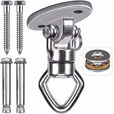 BeneLabel Swing Swivel with 2 Bearing, 360° Rotation, 770LB Capacity,  Safest Rotational Device Hanging Accessory for Aerial Silks Dance, Web Tree