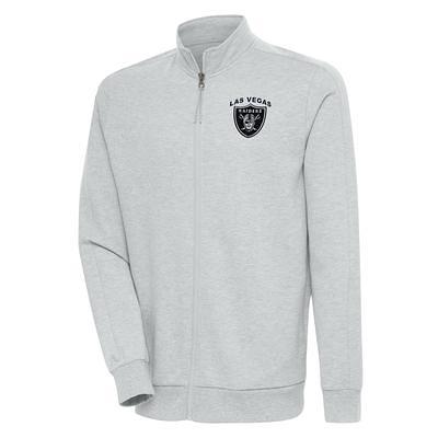 Las Vegas Raiders Antigua Women's Team Victory Full-Zip Hoodie - Black