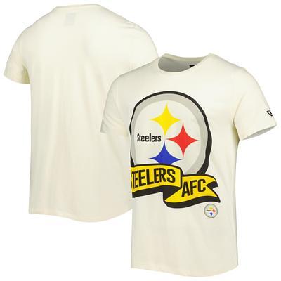 NFL Team Apparel Little Kids' Pittsburgh Steelers Drip Black Long Sleeve T- Shirt