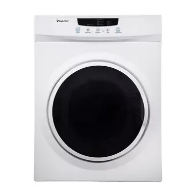 Portable 3.23 Cu.ft Electric Laundry Dryer Machine, 120V 1500W Full Size  Dryers with 3 Function Modes and 3 Heating Levels for Home and Apartment,  White 