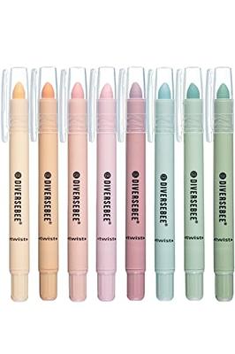 DIVERSEBEE Bible Highlighters with Soft Chisel Tip, 8 Pack