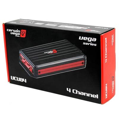 Cerwin Vega 600 Watt 4 Channel Digital Amplifier, Class D Amp with