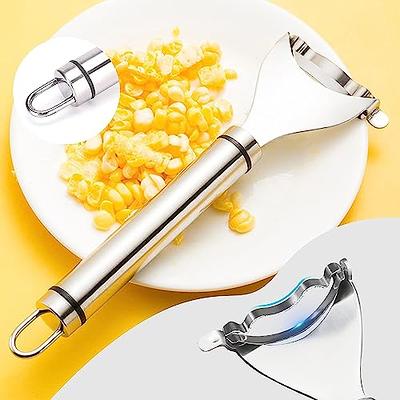  Corn Cob Peeler Stripper Tool,Corn On The Cob Remover Sheller  for Kitchen Chef Tools,Easy Good Grips and eco Friendly,Yellow: Home &  Kitchen