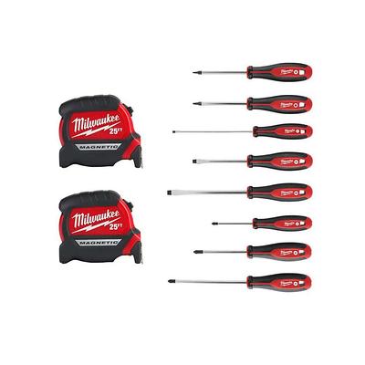 Milwaukee 25 ft. Compact Tape Measure (2-Pack)