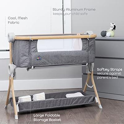 KoolerThings Baby Bassinet, Bedside Sleeper for Baby, Easy Folding