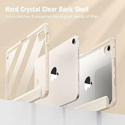  Fintie Hybrid Slim Case for iPad Mini 5 2019 / iPad Mini 4 -  [Built-in Pencil Holder] Shockproof Cover with Clear Transparent Back Shell  for iPad Mini 5th Generation 7.9 Inch, Rose Gold : Electronics