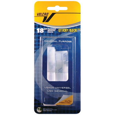 VELCRO® Brand Tape Combo Pack, 3/4 Dots, White, Case Of 200 Dots