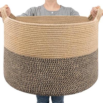 Goodpick 3pack Small Basket - Woven Storage Basket for Living Room