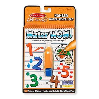 Melissa & Doug On the Go Water Wow! Reusable Water-Reveal Activity Pad -  Numbers - Party Favors, Stocking Stuffers, Travel Toys For Toddlers, Mess  Free Coloring Books For Kids Ages 3+ - Yahoo Shopping