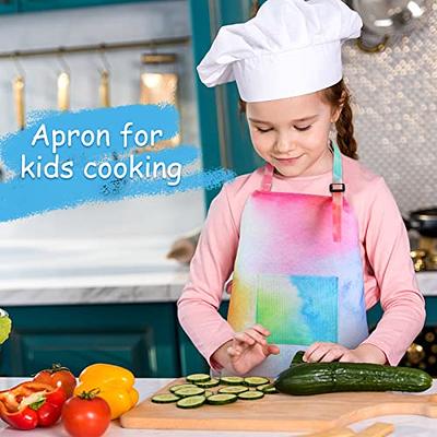 NEOVIVA Kitchen Linen Set for Kid Boys, Cute Kids Apron and Child Oven