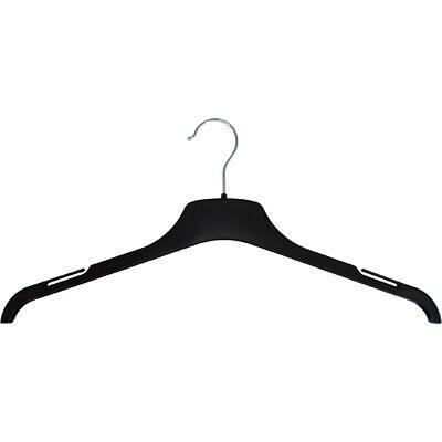 Black Plastic Top Hanger With Notches Rebrilliant Pack Size: 100