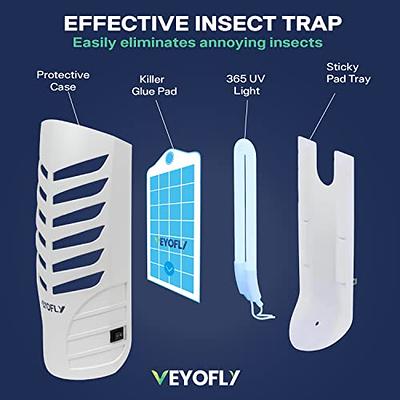 Buy VEYOFLY Flying Insect Trap, Safer Home Indoor Fly Trap - Bug