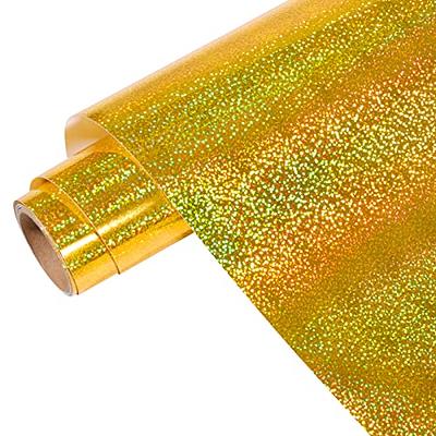 Gatichetta Glitter Holographic Permanent Vinyl 12 x 6FT Sparkle Craft Adhesive  Vinyl Roll for Crafts, for Decal, Signs, Stickers, Christmas Deco, Glitter  Gold - Yahoo Shopping