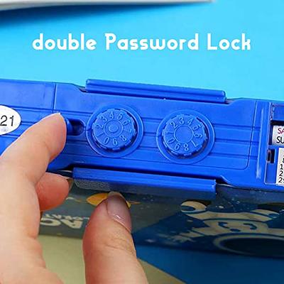 Password lock pencil case cartoon animals Plastic stationery box School Pencil  cases for children pen case