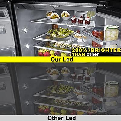  Upgraded LED Light Fit for GE WR55X11132, Refrigerator Light  Bulb Replace WR55X25754 WR55X30602 PS4704284 AP6261806 AP5646375 :  Appliances