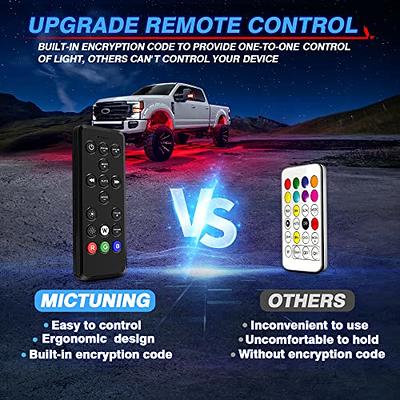 REMOTE CONTROL LED RGB LIGHT PODS