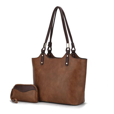  MKF Collection Tote Bag for Women, Vegan Leather Color