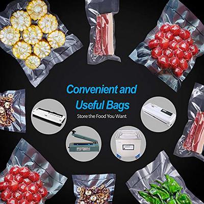 20 Pcs Mason Jar Bags 8 Oz, Reusable Airtight Seal Food Storage Bags  Leak-Proof Saver Bags for Travel Camping and Kids, Small