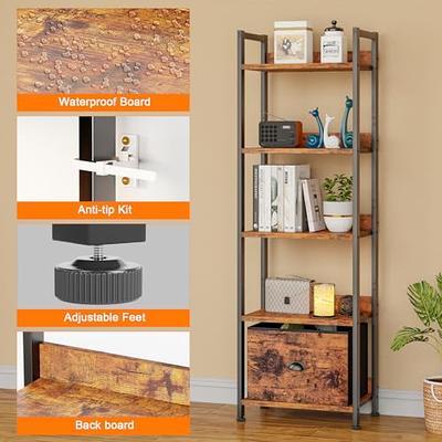 Thin Bookshelf Vertical Skinny For Small Spaces Book 3 Tier Shelf Slim  Narrow