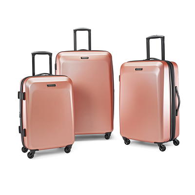 Ful Impulse Ombre Hardside Spinner Luggage, 3pc set, Pink