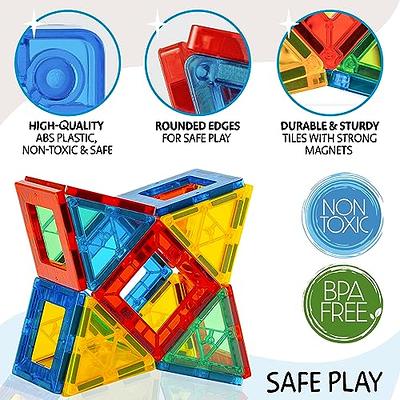 Magnetic Shapes House and Rocket - Imagination Magnets Educational