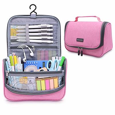 ProCase Pencil Case, Big Capacity Pen Holder Bag Pouch College School  Supplies Stationery Storage Office Desk Organizer with Zipper for Student  Teen