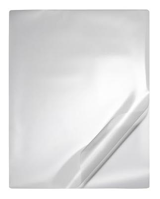 Basics Clear Thermal Laminating Plastic Paper Laminator Sheets - 9 x 11.5-Inch, 50-Pack, 3mil