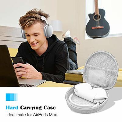 Smart Case for Apple AirPods Max Supports Sleep Mode, Hard Organizer  Portable Carry Travel Cover Storage Bag (Black) : Electronics 