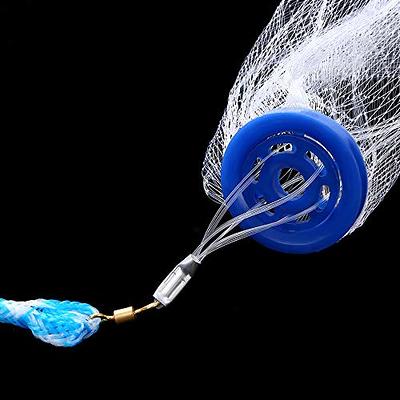 Otoez OTOEZ 3/4/5/6/8FT Radius Saltwater Fishing Cast Net Easy