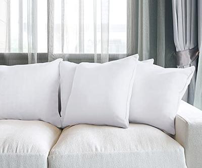 Utopia Bedding Throw Pillows (Set of 4, White), 18 x 18 Inches