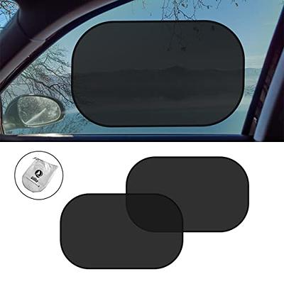  2 Pack Universal Car Window Shade, Cling Sunshade for Car  Windows - Sun, Glare and UV Rays Protection for Your Child - Baby Side Window  Car Sun Shades, Blocks Over 98%