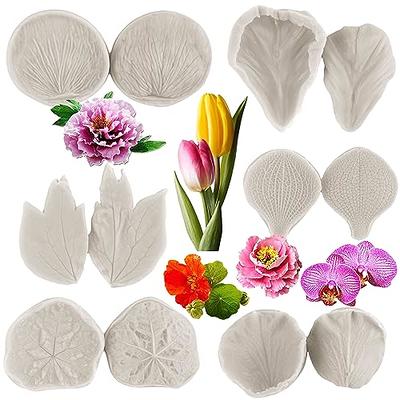 Zixiang Bloom 3D Rose Flower Silicone Mold Peony Flower Fondant Molds For  Cake Decorating Soap Candle Making Candy Chocolate Polymer Clay Gum Paste