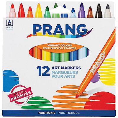 Prismacolor Premier Double Ended Non-Toxic Art Marker, Chisel/Fine Tip,  Assorted Colors, Set of 12
