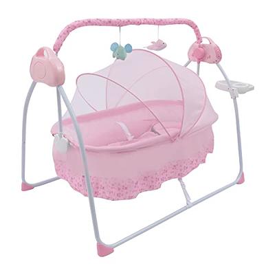 Acorn Baby Electric Baby Swing Remote Control Portable Baby Swing - Baby  Rocker Swing with Music Speaker and Net Cover