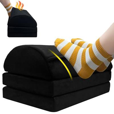 ErgoFoam Foot Rest for Under Desk at Work - Chiropractor Endorsed 2in1  Adjustable Premium Under Desk Footrest - Ergonomic Desk Foot Rest with  High-Density Compression-Resistant Soft Foam (Black, Mesh) - Yahoo Shopping