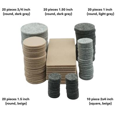  Non Slip Furniture Pads for Hardwood Floors- 20 Pieces