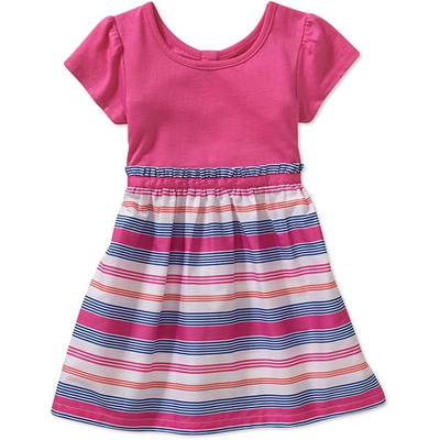 Wonder Nation Toddler Girl Long Sleeve Woven Dress, Sizes 12M - 5T - Yahoo  Shopping